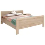 Möbelix Bett 180x200 Nadja, Eiche Dekor