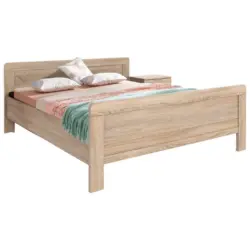 Bett 180x200 Nadja, Eiche Dekor