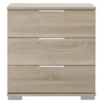 Möbelix Nachkästchen Sägerau Eiche Dekor H: 58 Cm Nadja