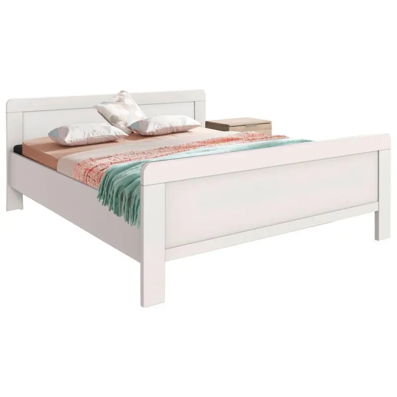 Bett 180x200 Nadja, Wei&szlig;