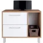 Möbelix Kommode Mit Soft-close B 75cm Box, Artisan Eiche Dekor/weiß