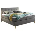 Möbelix Boxspringbett Mit Topper 180x200cm Missouri 1, Schlamm