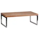Möbelix Couchtisch Holz Massiv Guna, Akaziefarben B:60cm