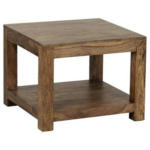 Möbelix Couchtisch Holz Massiv Mit Ablageplatte Mumbai, Sheesham