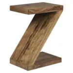 Möbelix Beistelltisch Holz Z-förmig Mumbai, Sheesham