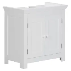 Waschbeckenunterschrank Wl1 B: 57 Cm Wei&szlig;