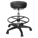 Möbelix Bürohocker Roland Höhenverstellbar, Schwarz