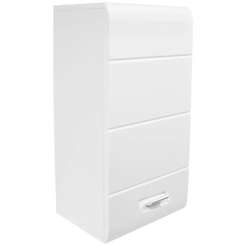 Hängeschrank Pearl B: 40cm, Weiß