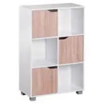 Möbelix Regal Mit Schrankteilen Samo B 60cm, Weiß/eiche Dekor