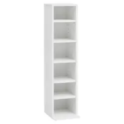 Cd-regal 21 Cm Weiß Lackiert Cd-Regal