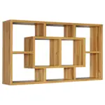 Möbelix Wandregal Dekor Alex 85 Cm Buchefarben