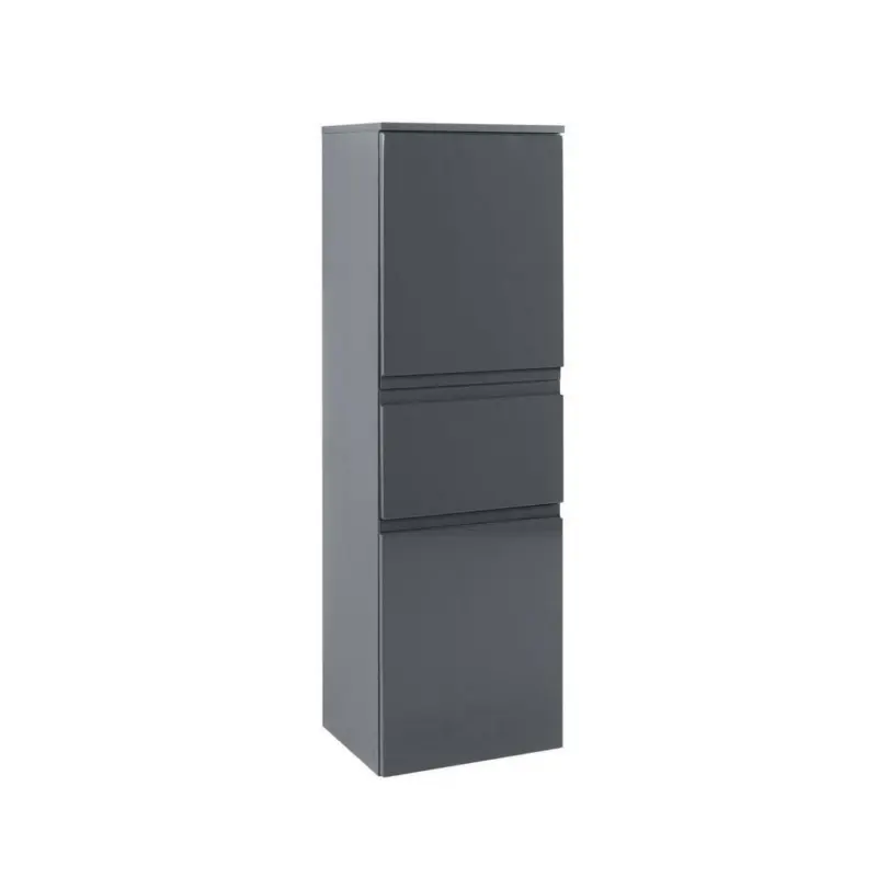 Midischrank Mit Soft-close Cardiff 40cm, Graphit Dekor
