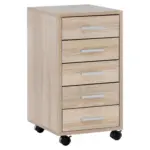 Möbelix Rollcontainer Eiche Dekor Lisa 33x63x38 Cm