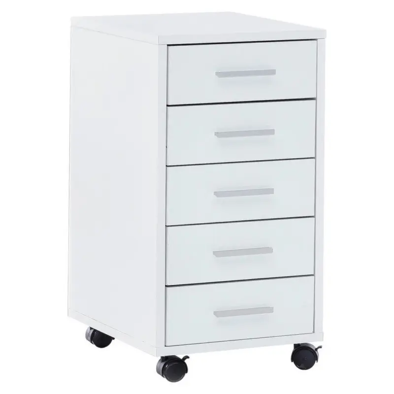 Rollcontainer Wei&szlig; Lisa Bht 33x63x38 Cm