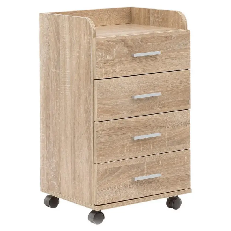 Rollcontainer Eiche Dekor 40x70,5x33 Cm