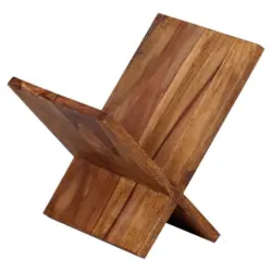 Zeitungsständer Mumbai Echtholz Sheesham B: 29 Cm