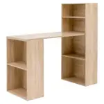 Möbelix Computertisch + Regal B 120cm H 120cm Sonoma Eiche Dekor