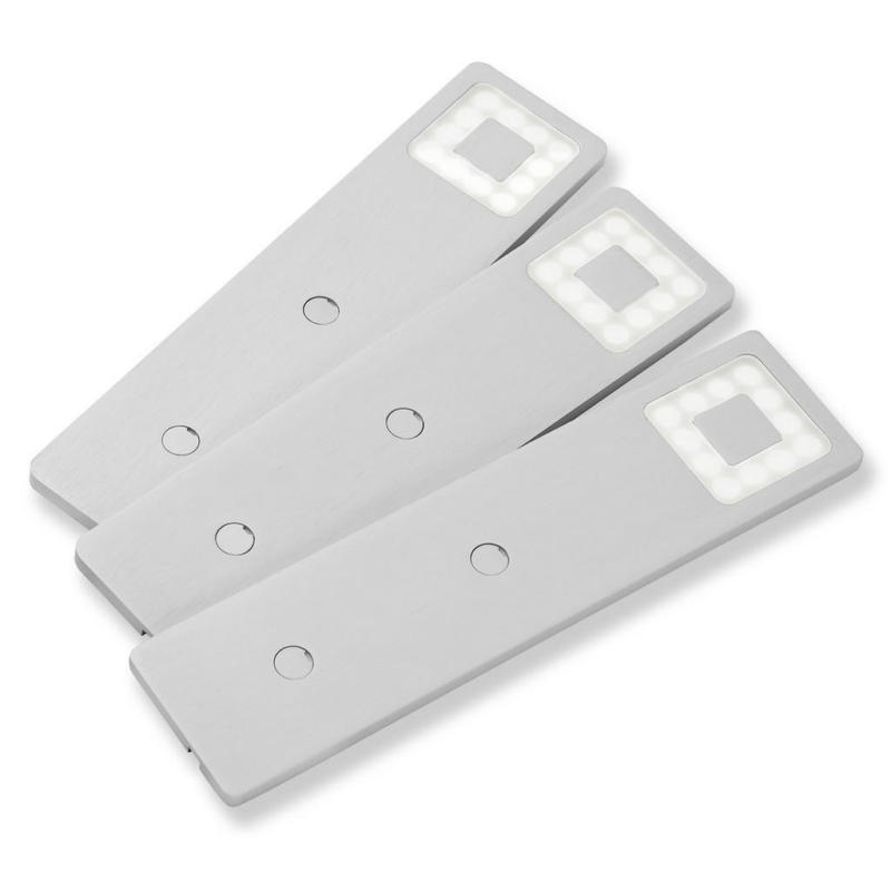 Unterbauleuchte 3x Led 2,2 W Aluminium 220 V