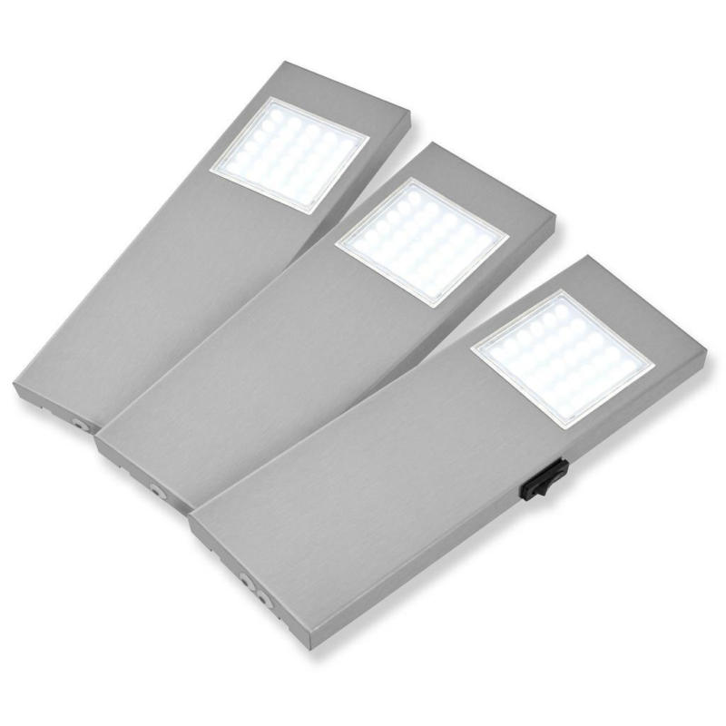 Unterbauleuchte 3x Led 2,8 W Aluminium 220 V