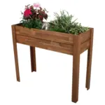 Möbelix Hochbeet Holz Auf Stelzen Lxbxh: 100x40x84 Cm