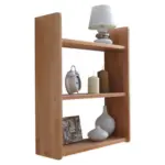 Möbelix Hängeregal Simone B: 60 Cm Buche Echtholz Massiv 2 Fächer