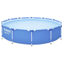 Aufstellpool Rund Steel Pro mit Reparaturset D: 366 cm