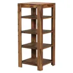 Möbelix Standregal Massivholz Mumbai B 44 Cm, Sheesham