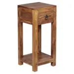 M&ouml;belix Beistelltisch Mit Schublade Mumbai Sheesham Echtholz