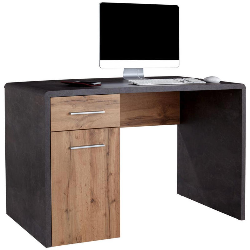 Schreibtisch mit Stauraum B 120cm H 75,5cm Fontana New