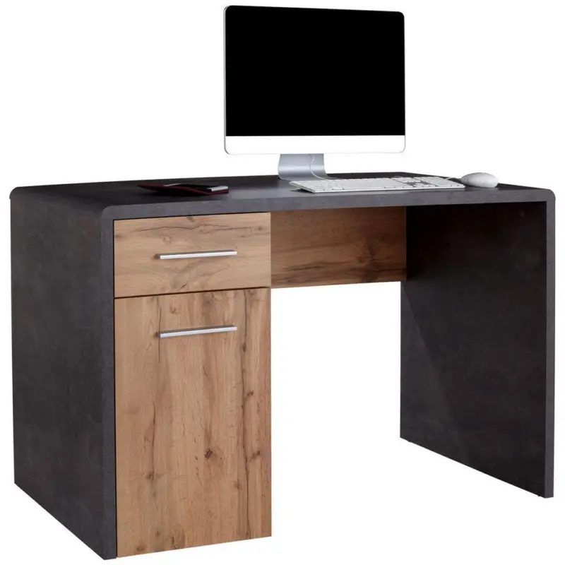 Schreibtisch mit Stauraum B 120cm H 75,5cm Fontana New