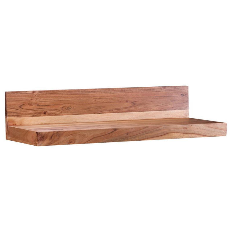 Wandregal Massiv Mumbai B: 160 Cm Akaziefarben