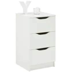 Kommode Grifflos B 40cm Westphalen, Wei&szlig;