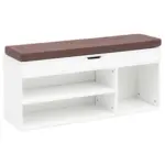 Möbelix Schuhbank Bxhxt: 104x51x32 Cm Weiß