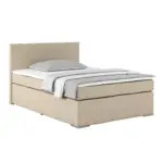 M&ouml;belix Boxspringbett Mit Topper 140x200cm Nero, Creme