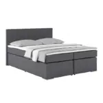Möbelix Boxspringbett Mit Topper 160x200cm Nero, Grau