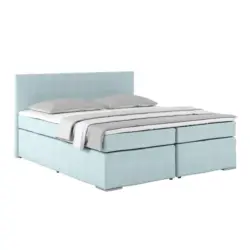 Boxspringbett Mit Topper 180x200cm Nero, Mintgrün