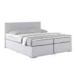 Möbelix Boxspringbett Mit Topper 180x200cm Nero, Grauweiß