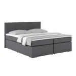 Möbelix Boxspringbett Mit Topper 180x200cm Nero, Grau