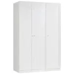 Möbelix Drehtürenschrank M. Soft-close 137cm Unit Weiß