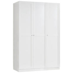 Drehtürenschrank 136,7cm Weiß