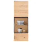Möbelix Hängevitrine Tonale B: 40,4 Cm Eiche Dekor/grau