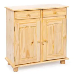 Kommode Echtholz Massiv B 88cm Prmina, Kiefer