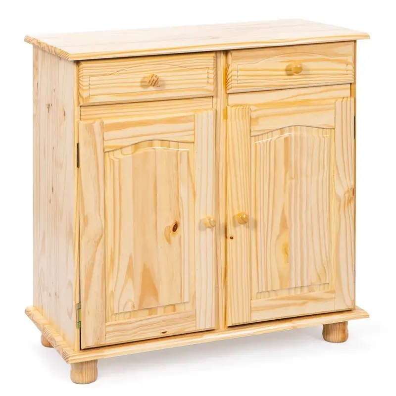 Kommode Echtholz Massiv B 88cm Prmina, Kiefer