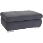 Möbelix Hocker Mit Stauraum Webstoff Grau H: 64 Cm