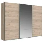 Möbelix Schwebetürenschrank Mit Spiegel 270cm Erni Eiche Dekor