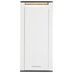 Möbelix Hängeschrank Alassio B: 54,7cm Weiß/Matera Dekor mit Led