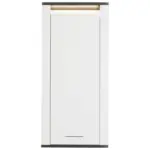 Möbelix Hängeschrank Alassio B: 54,7cm Weiß/Matera Dekor mit Led