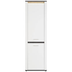 Mehrzweckschrank Alassio Weiß Bxh 61,7x200 Cm Inkl. Led