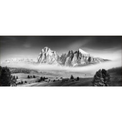 Wandbild Mist & Mountain Berglandschaft 117x49 cm