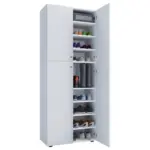 M&ouml;belix Schuhschrank Lona Xxl 9 F&auml;cher Wei&szlig; Dekor B: 70 Cm